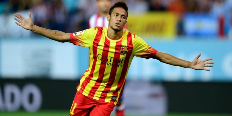 Judi bola - Neymar Selamatkan Barca di Vicente Calderon 