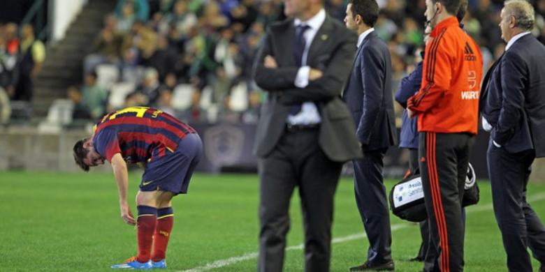 Barcelona Konfirmasi Agen Bola Mengenai Cedera Messi