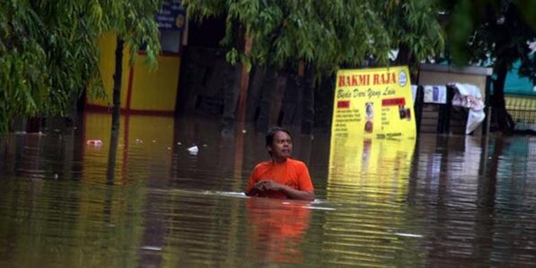 Foto Banjir Bekasi 2014 Jakarta
