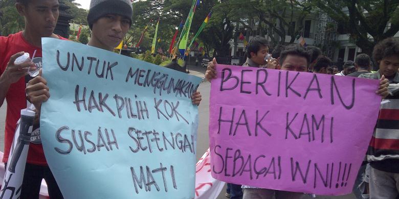Berita Malang Raya Tak Bisa Nyoblos Mahasiswa Perantau Di