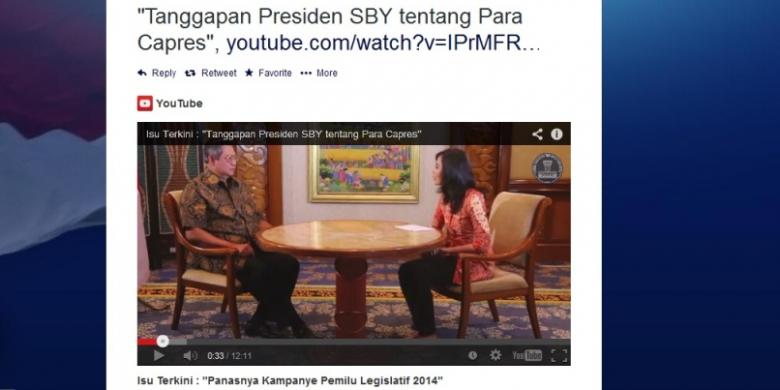 Saran SBY Untuk Jokowi
