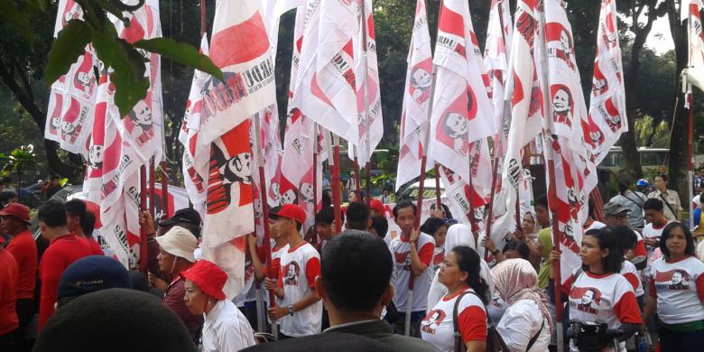 Pendukung Prabowo-Hatta Serukan Tolak Ahok karena Etnisitas