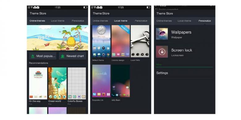 ColorOS Got Lots of interesting themes