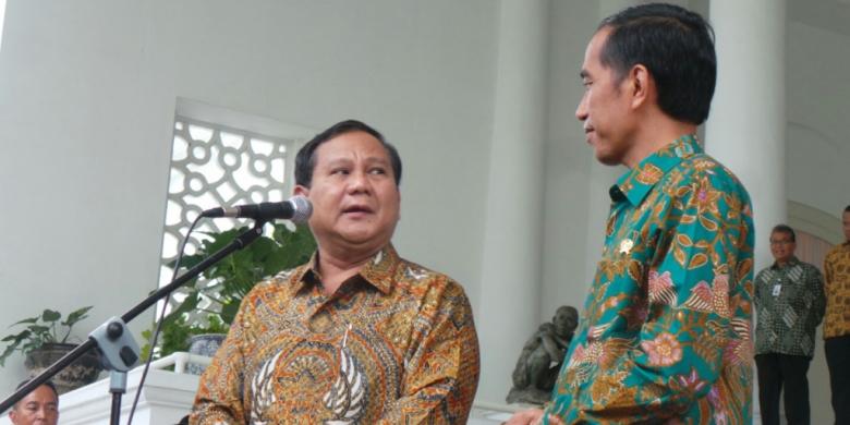 Jokowi: Prabowo Dukung Penuh Pemerintahan