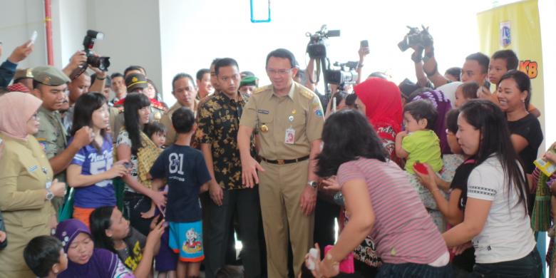 kompas ahok basuki Warga Ahok Kompas.com Istri Rusun, Pesan Jangan  Tetangga Intip