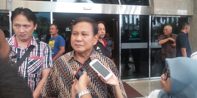 Amanat Prabowo Subianto soal Hak Menyatakan Pendapat terhadap Ahok