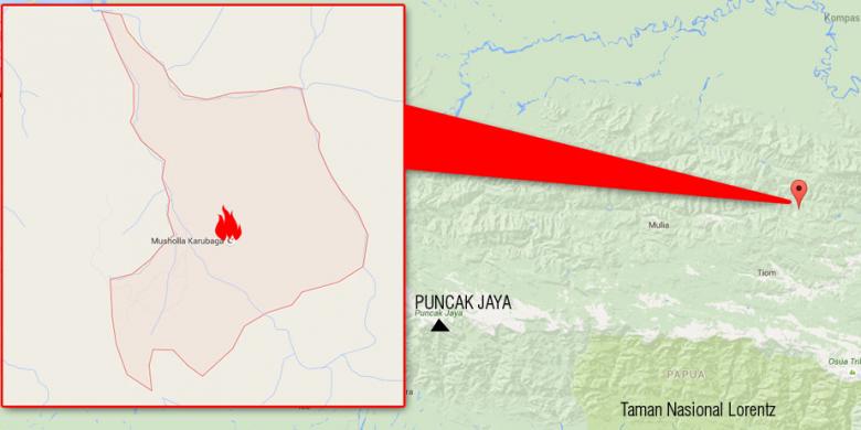 Kronologis Penyebab Pembakaran Masjid di Tolikara Papua