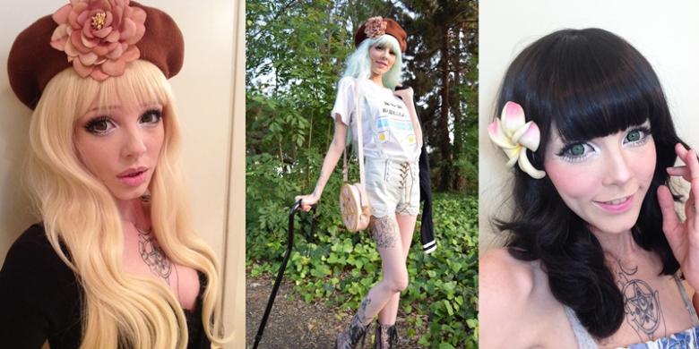 Amber Guzman menjelaskan, dirinya sama sekali tidak menjalani operasi plastik untuk mewujudkan penampilan layaknya boneka <a href='https://sumsel.tribunnews.com/tag/barbie' title='Barbie'>Barbie</a>.