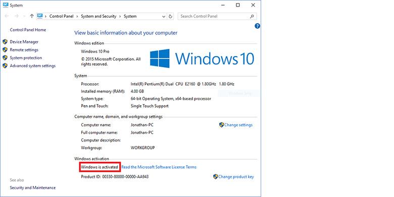 Membuat Windows Bajakan Jadi Asli