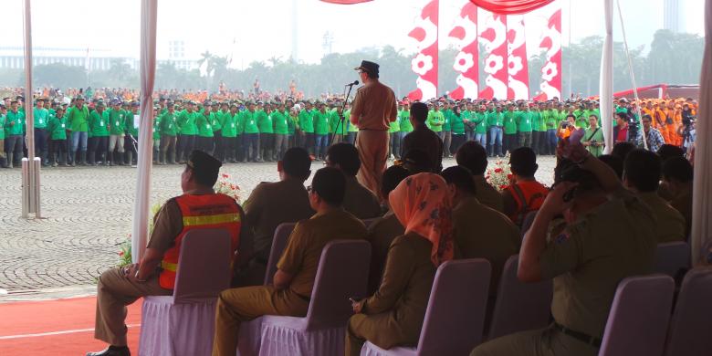 monas kompas ahok DKI Belarminus Tjahaja Gubernur Jakarta Kompas.com/Robertus Basuki