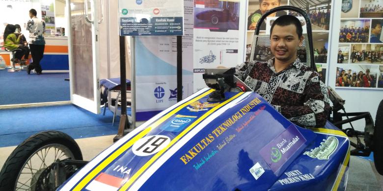 Muhammad Fanriado dan mobil listrik berbasis Android, Kaliurang UNISI