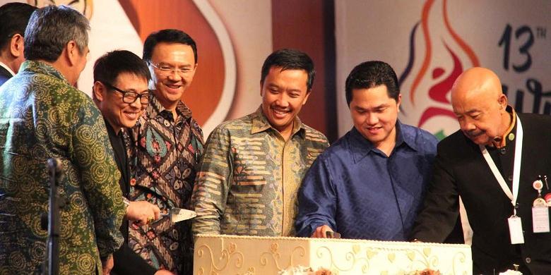 Foto Jet Li di Jakarta Foto Jet Li ke Jakarta