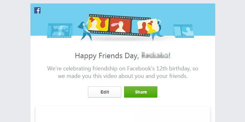 Membuat Video Friends Day | ultah ke 12 facebook bikin video quot friends day quot untuk Membuat Video Friends Day | ultah ke 12 facebook bikin video quot friends day quot untuk