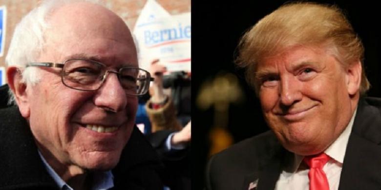 Trump dan Sanders Menang di New Hampshire