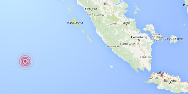 Gempa Masih Terjadi di Perairan Sumatera