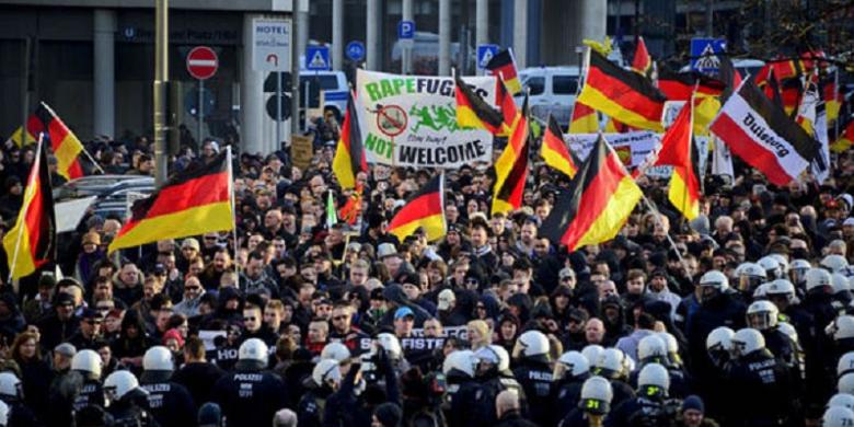 2.000 Pria Imigran Terlibat Serangan Seksual di Cologne, Jerman