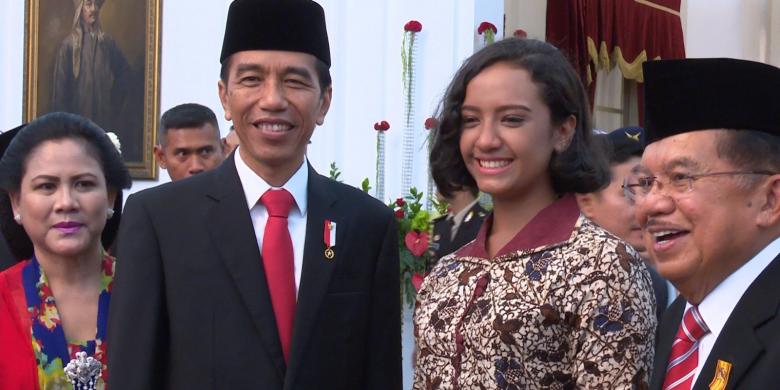 Akhirnya! Gloria Jadi Paskibraka, Menpora Berterima Kasih pada Jokowi-JK 