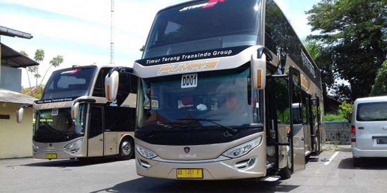 Mengintip Isi Bus Tingkat ala Pesawat Rute Solo-Jakarta