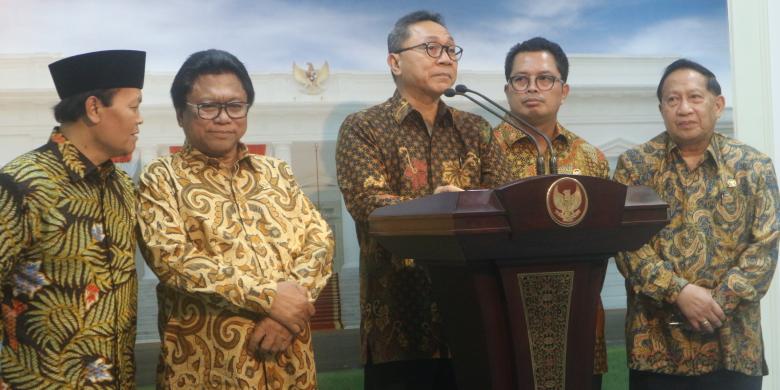 Bertemu Tiga Jam, Ini yang Dibahas Jokowi dan Pimpinan MPR