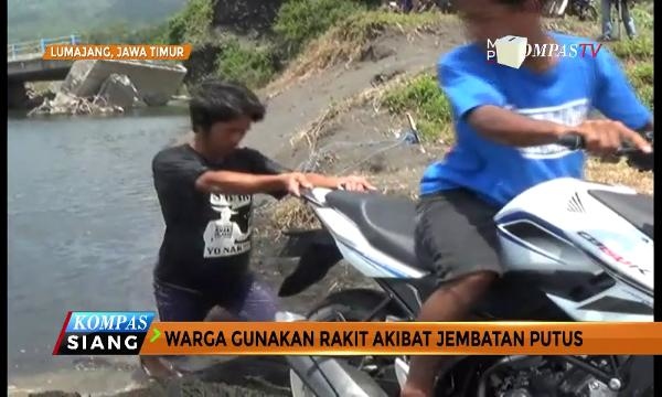 Jembatan Putus, Warga Terpaksa Gdibaca 39.179 kalia target=