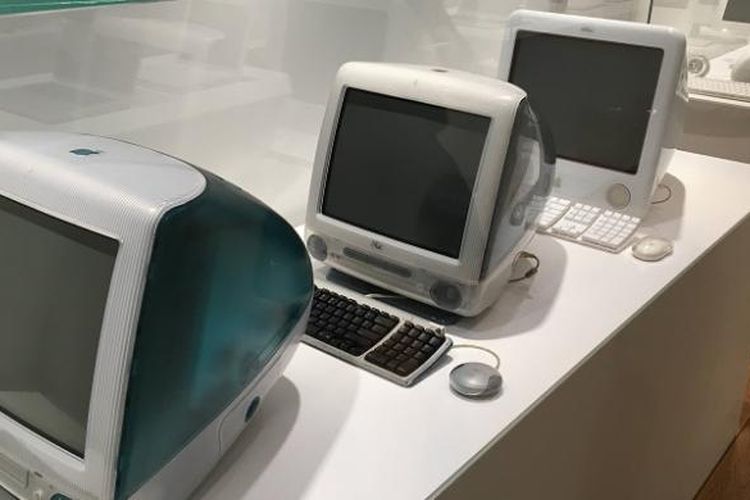 Produk lawas Apple di Museum Apple