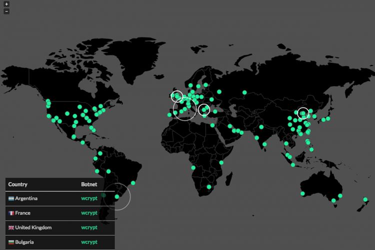 Pantau Serangan WannaCry Secara Langsung lewat Situs Ini