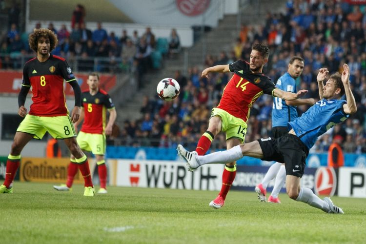 Hasil Kualifikasi Piala Dunia, Kemenangan Kokohkan Belgia di Puncak
