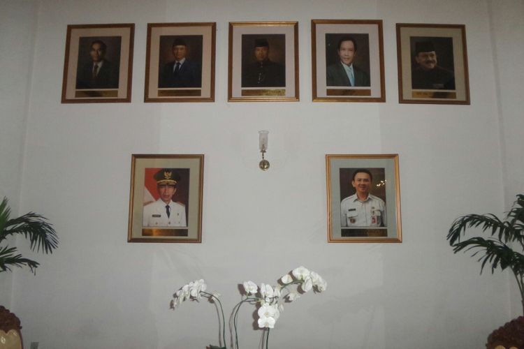 Foto Ahok Dipasang di Balai Kota, Bersebelahan dengan Jokowi