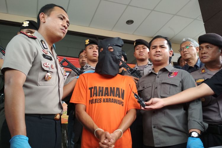 Press releases pengungkapan kasus mutilasi, Kamis (14/12/2017).