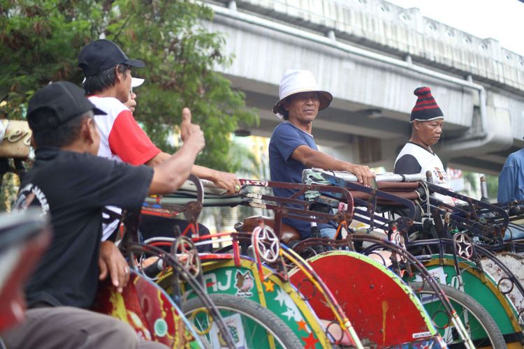 Ketika Becak Berusaha Masuk Jakarta