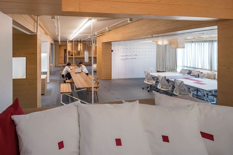 Ruang kerja bersama (co-working space) di Bangkok, Thailand