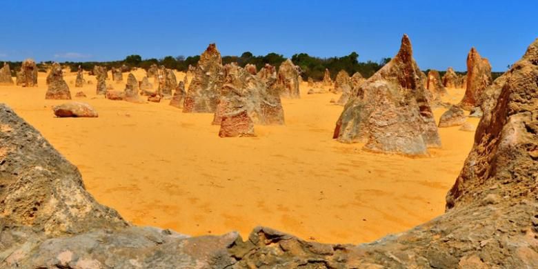 The Pinnacles di Perth, Australia.