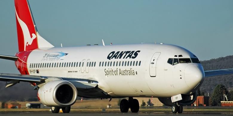  B737-800 Qantas.