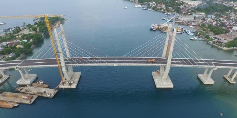 Jembatan Merah Putih Jadi Lokasi Perayaan Pergantian Tahun di Ambon