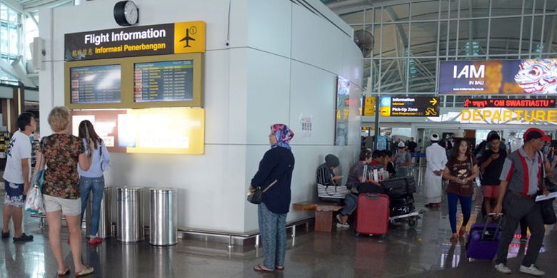 445 Penerbangan Terdampak akibat Penutupan Bandara Ngurah Rai