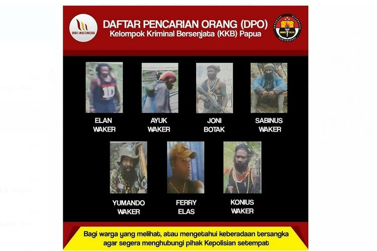 Kelompok kriminal bersenjata Papua