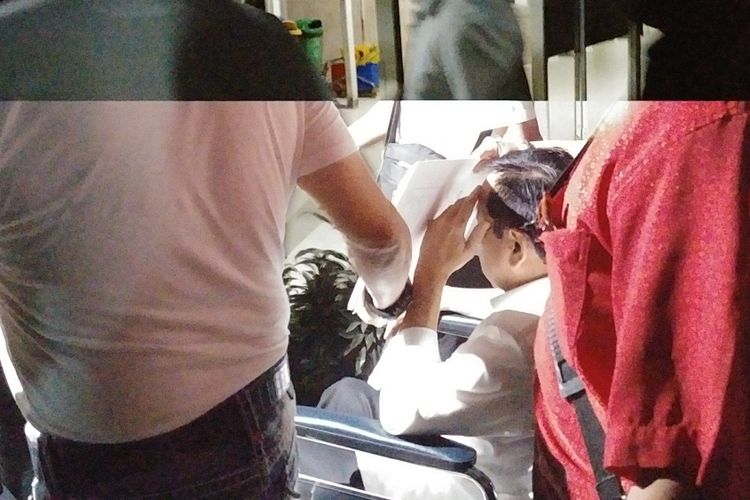 Tiba di KPK, Setya Novanto Pakai Rompi Oranye