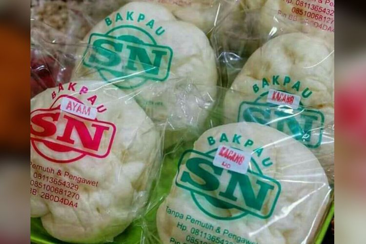 Bakpao SN buatan Yanti, warga Jember, Jawa Timur.(HANDOUT)