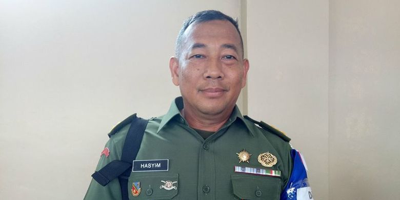 Kepala Penerangan Kodam (Kapendam) XI Pattimura,Kolonel Muhamad Hasyim Lalhakim| Kompas.com