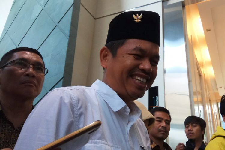 Ketua DPD Partai Golkar Jawa Barat Dedi Mulyadi mengaku kenal dan pernah bertemu dengan orang yang meminta mahar Rp 10 miliar kepada dirinya. Jakarta, Jumat (29/9/2017).