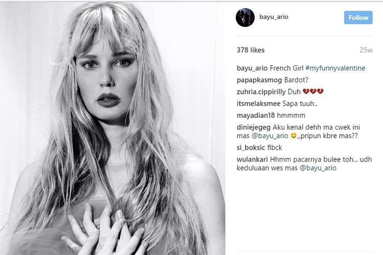 
Ario Bayu dikabarkan akan menikah dengan Valentina Payen, wanita asal Perancis yang selama ini menjadi kekasihnya.