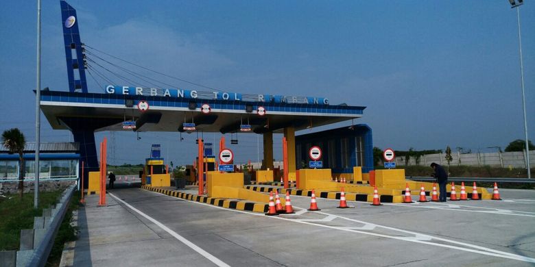 Kondisi aktual ruas Gempol-Pasuruan, Rabu (15/3/2017). Ruas ini merupakan bagian dari Jalan tol Trans-Jawa, dan dijadwalkan beroperasi akhir Maret 2017.