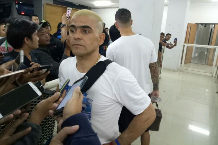 Penyerang Arema FC, Cristian Gonzales