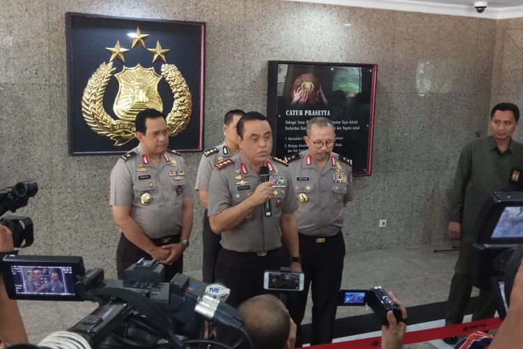 Wakil Kepala Polri Komjen Syafruddin saat ditemui di Mabes Polri, Jakarta Selatan, Kamis (6/7/2017).