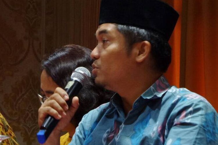 Direktur Eksekutif Lingkar Madani (Lima) Ray Rangkuti dalam sebuah diskusi yang digelar Koalisi Masyarakat Sipil di Menteng, Jakarta Pusat, Rabu (10/5/2017).