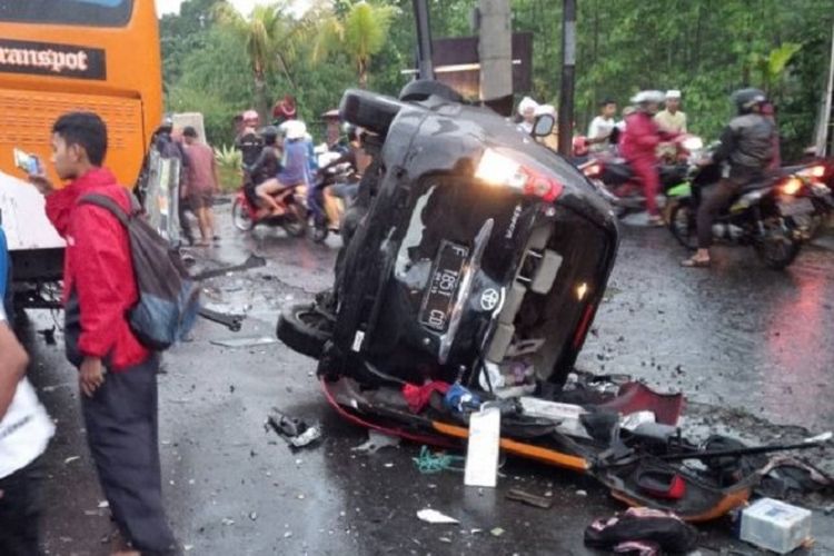 Tabrakan Maut di Megamendung, Sopir Bus Pariwisata Jadi Tersangka