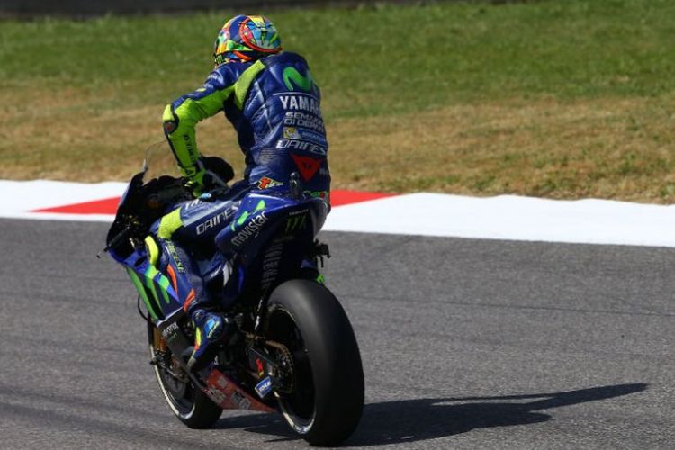 Rossi Akui Kesalahan di Kualifikasi GP Italia