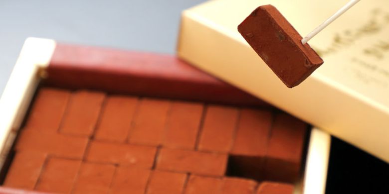 
Produk cokelat terkenal dari toko Chocolate Shop di Fukuoka, Jepang, yang dibuka pada 1942.(KARAKSA MEDIA)