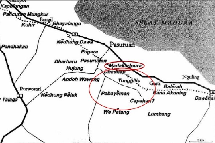 Lokasi Madakaripura