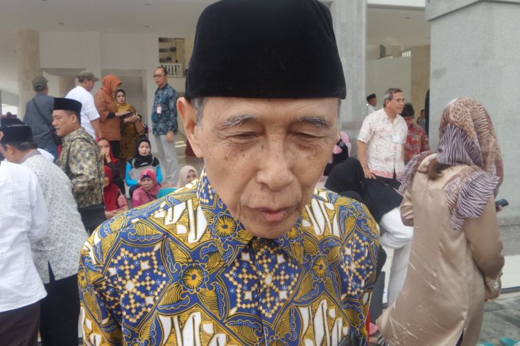 Arsitek Masjid Raya KH Hasyim Asyari di Daan Mogot, Jakarta Barat Adhi Moersid